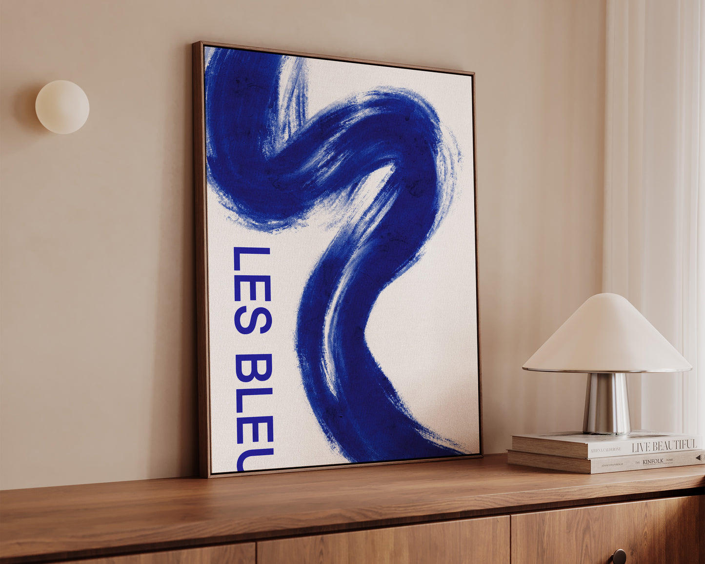 Les Bleu Canvas