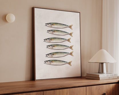 Mackerel Canvas
