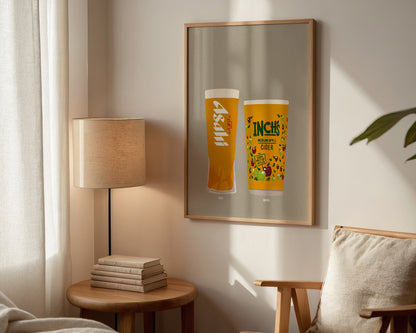 Asahi & Inch's Print