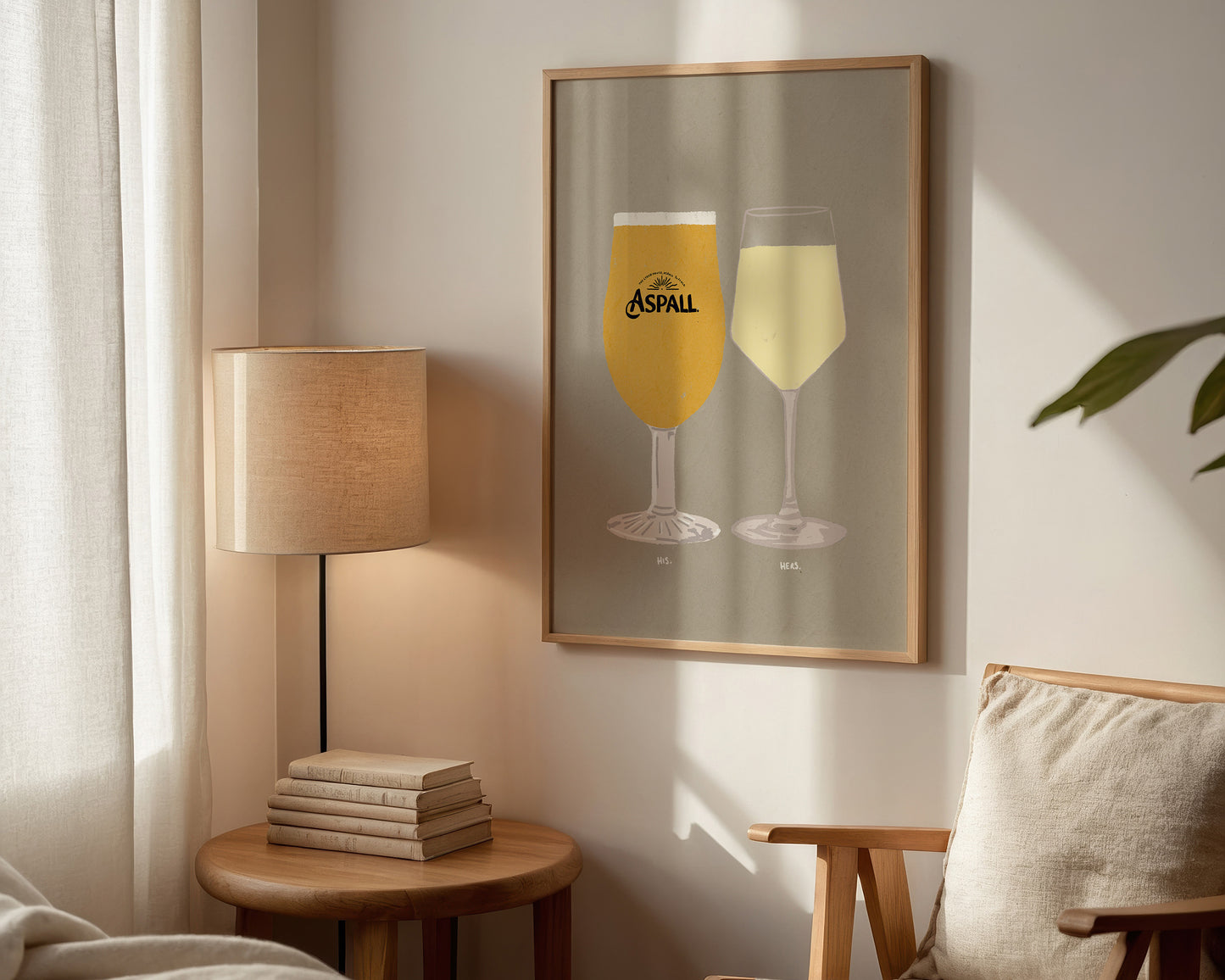 Aspall & White Wine Print