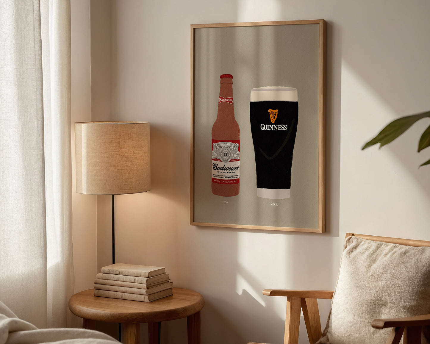 Budweiser & Guinness Print