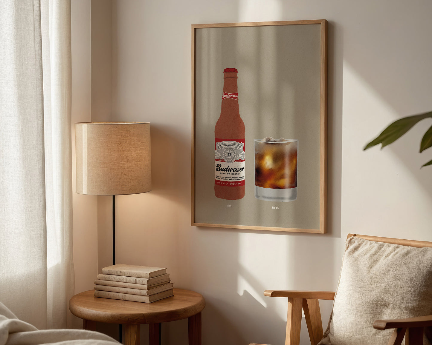 Budweiser & Havana Rum Coke Print