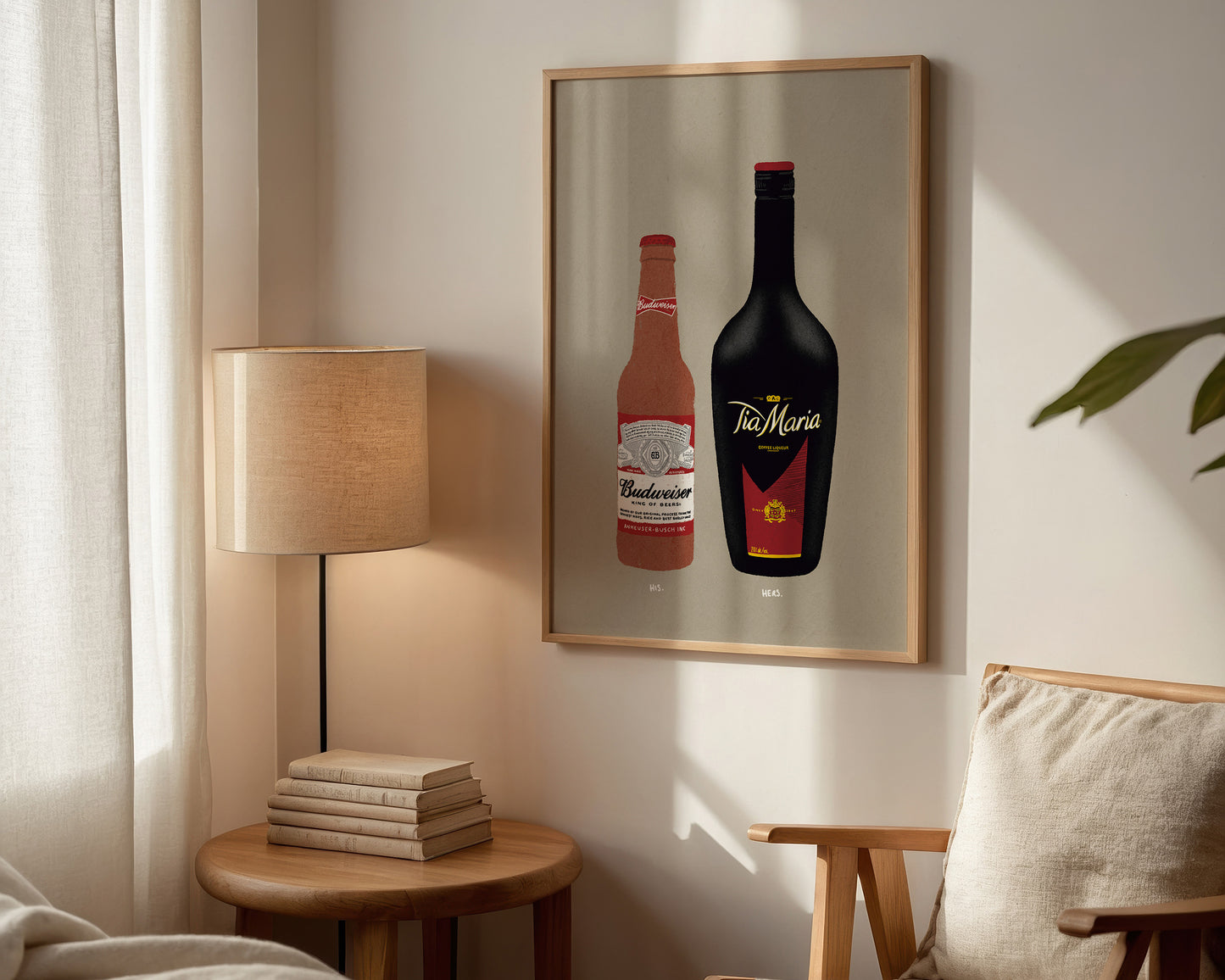 Budweiser & Tia Maria Print