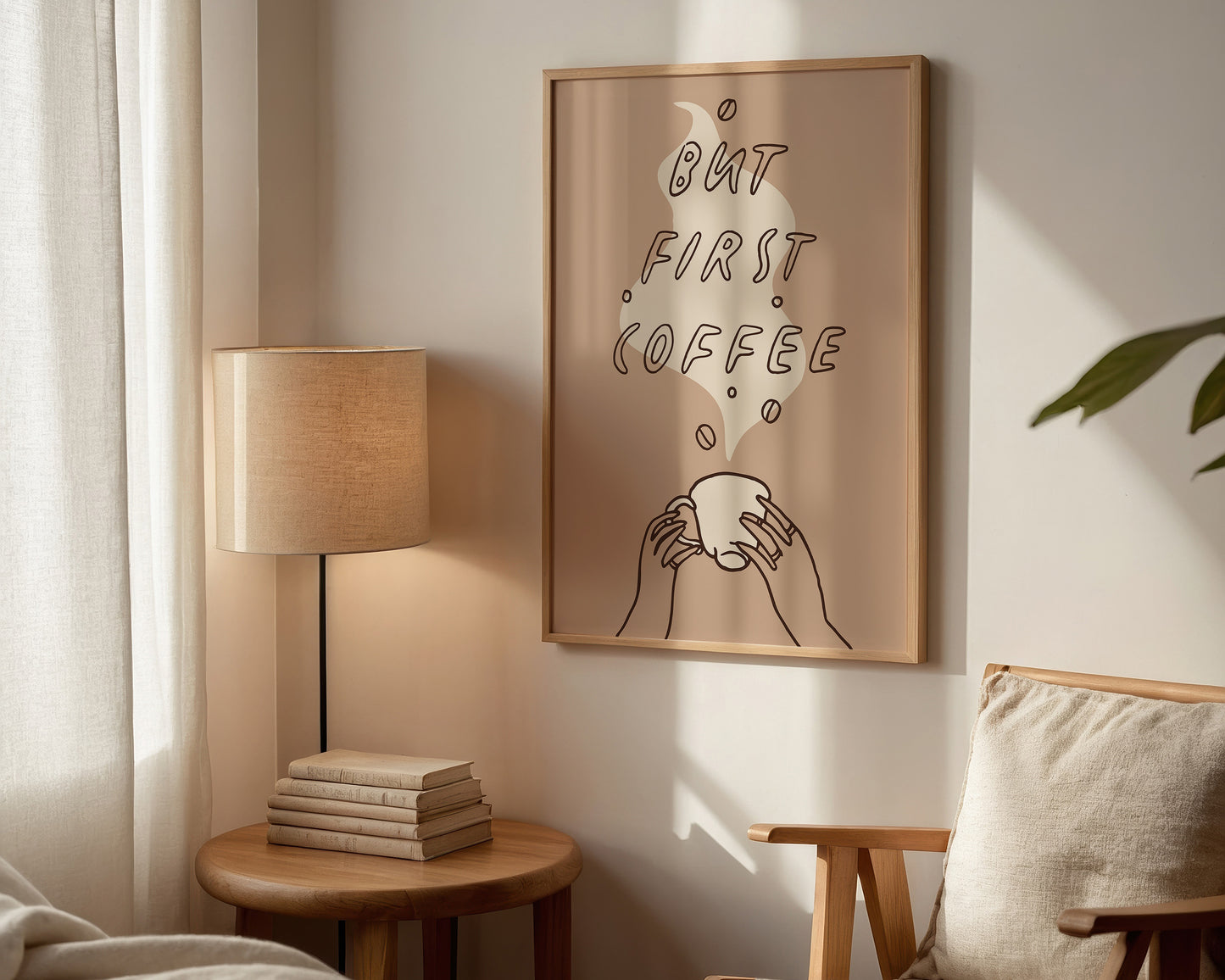 But First Coffee Print