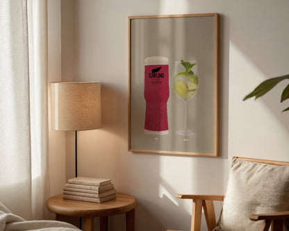 Carling Snakebite & Hugo Spritz Print