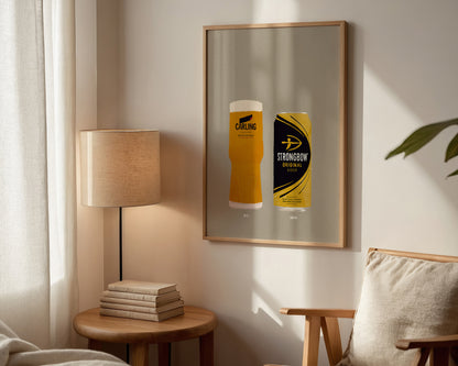 Carling & Strongbow Print