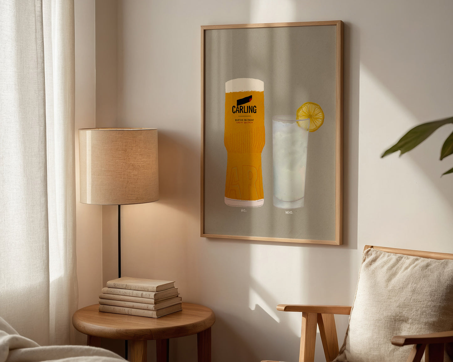 Carling & Vodka Lemonade Print