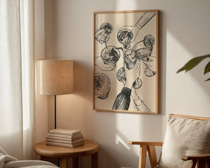 Cheers Wall Art Print