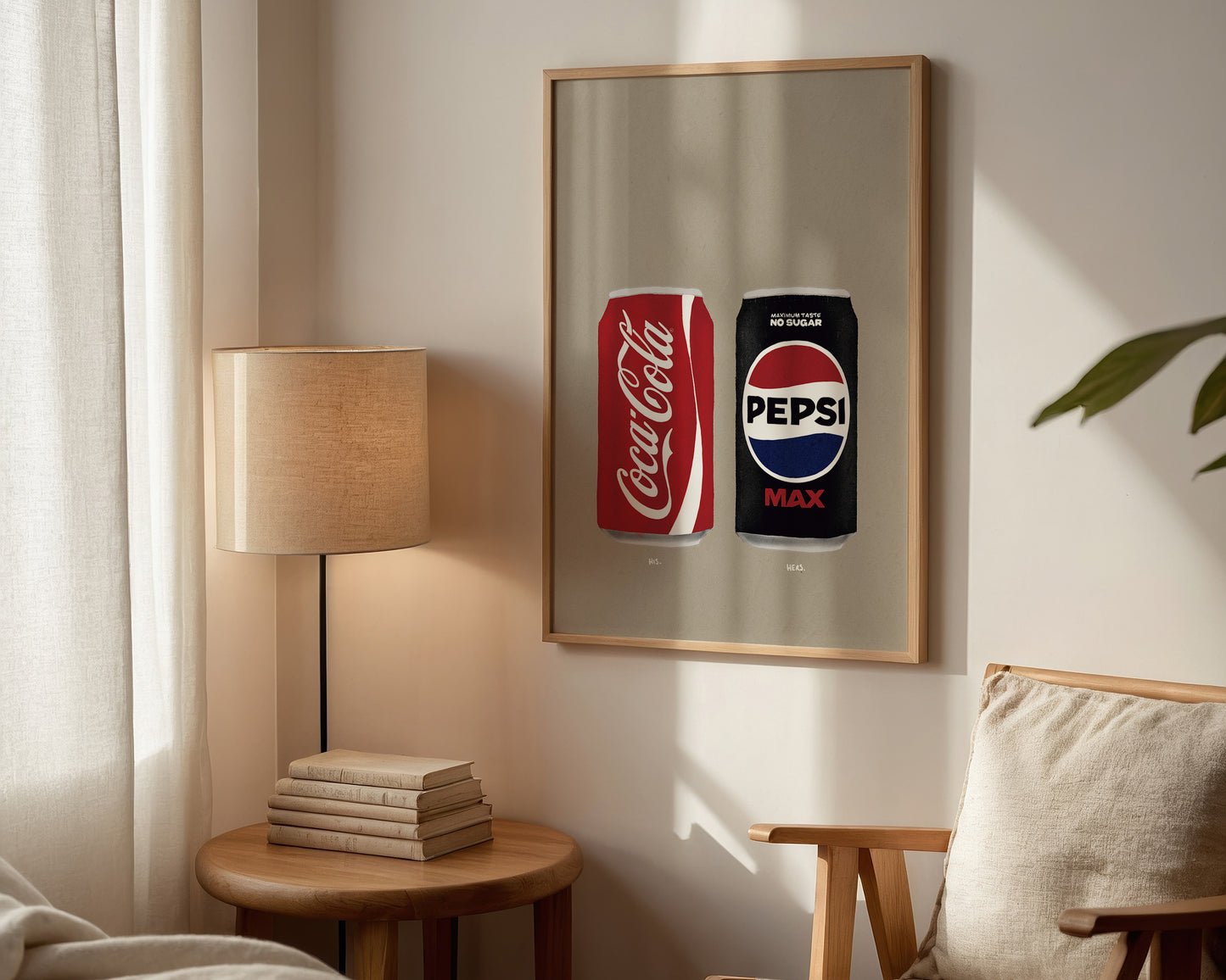 Coke & Pepsi Max Print