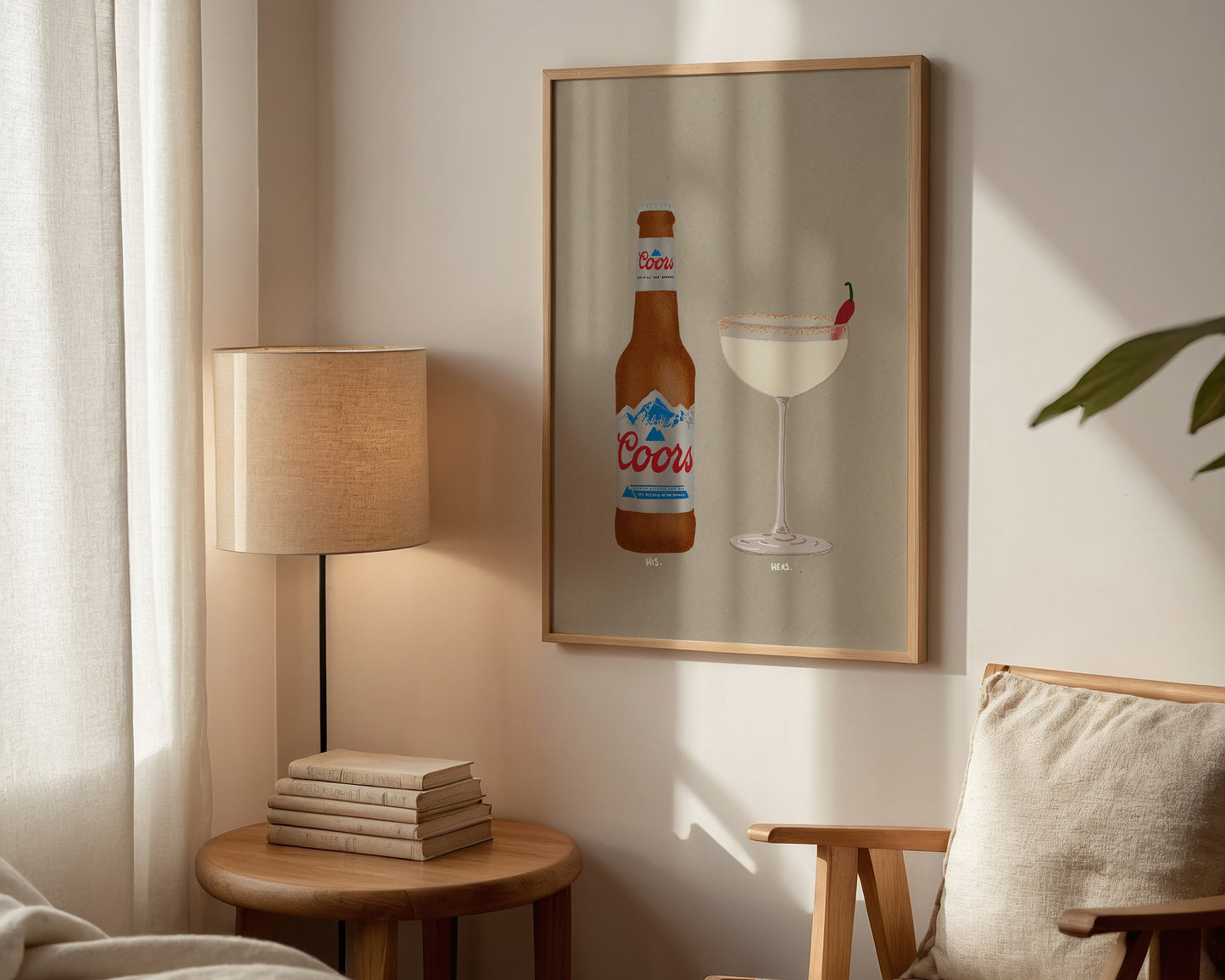 Coors Light & Spicy Marg Print