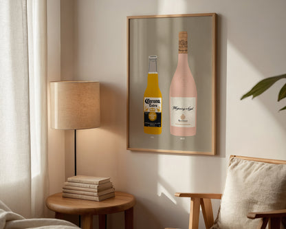 Corona & Whispering Angel Print