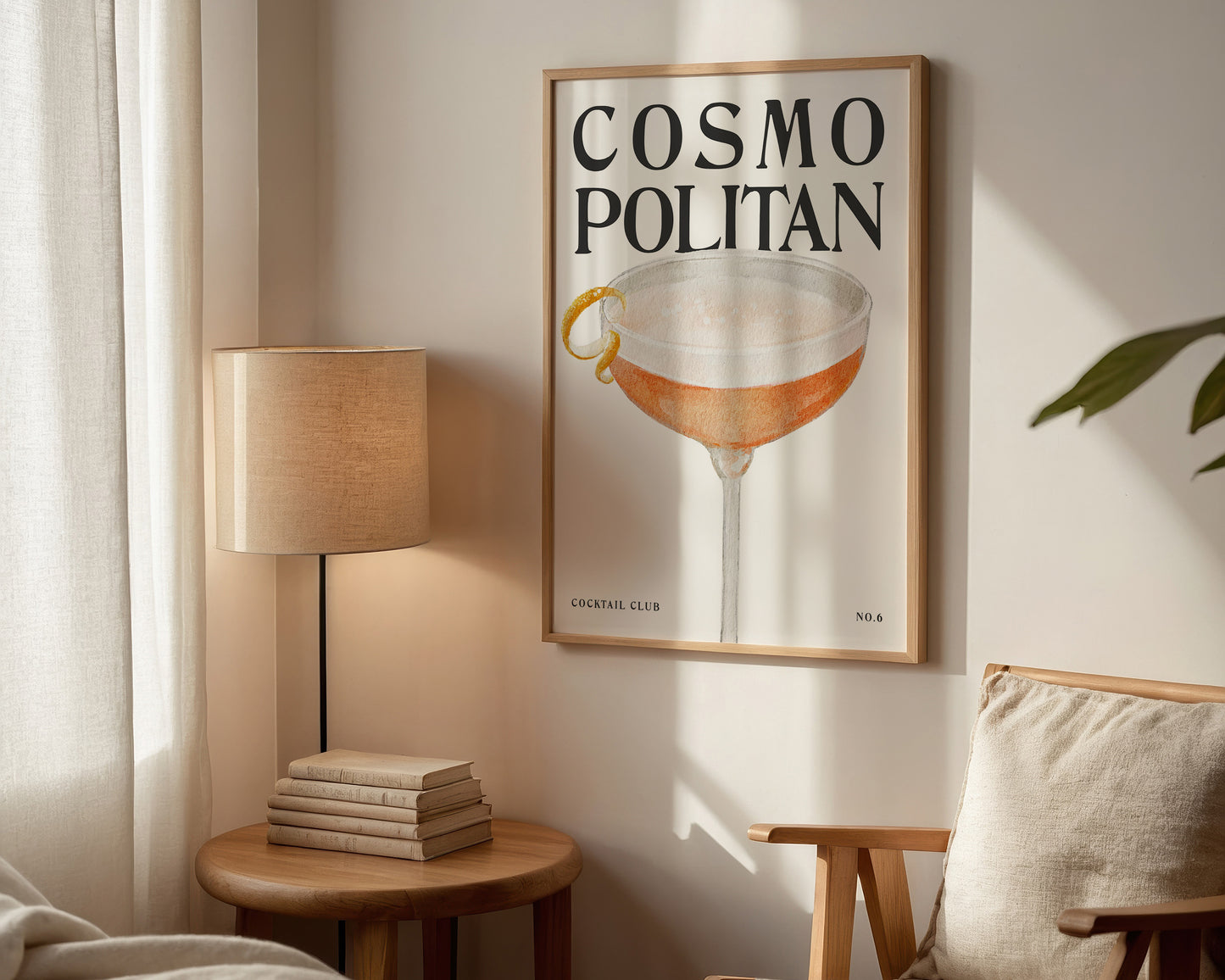 Cosmopolitan Cocktail Print