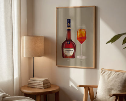 Courvoisier & Aperol Spritz Print