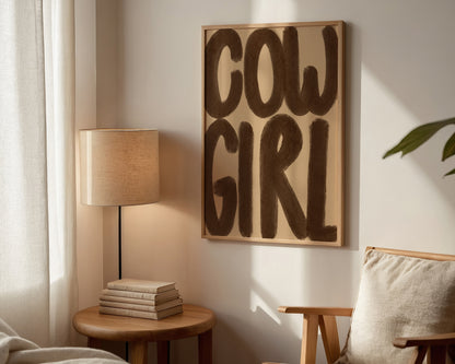 Cowgirl Print