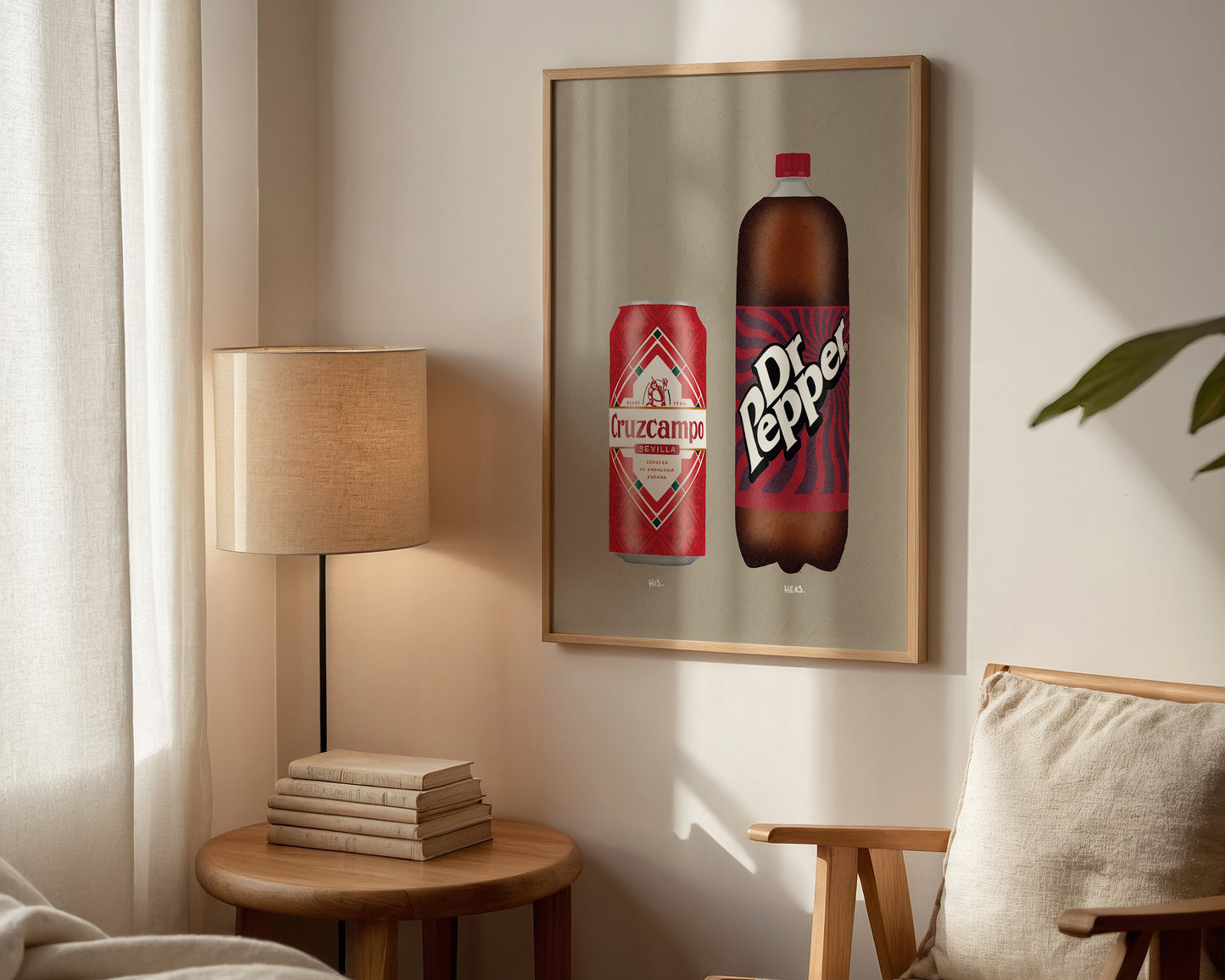 Cruzcampo & Dr Pepper Print