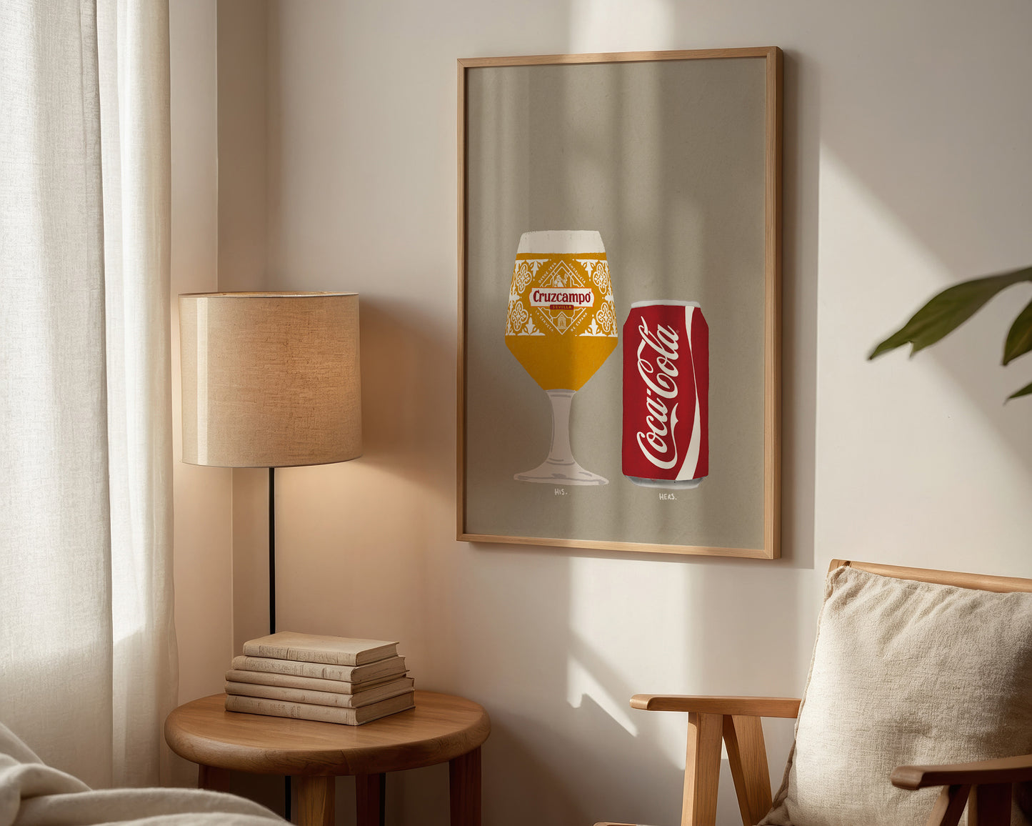 Cruzcampo & Coke Print