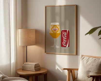 Cruzcampo & Coke Print
