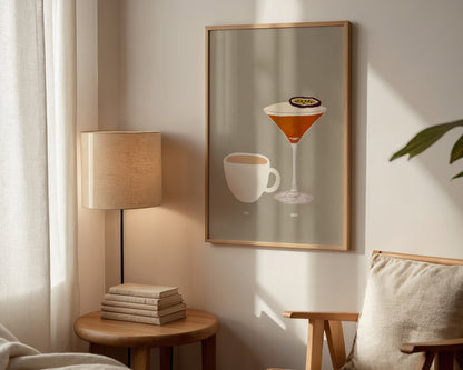 Cup of Tea & Pornstar Martini Print
