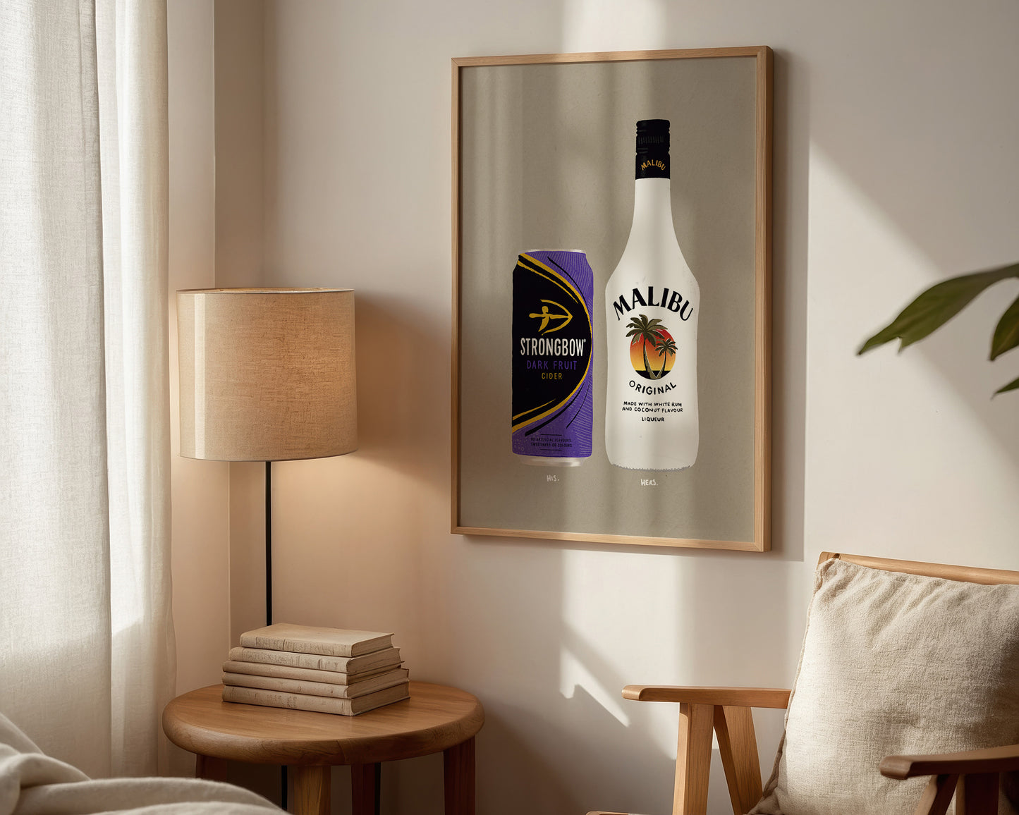 Strongbow Dark Fruits & Malibu Print