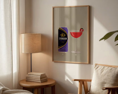 Strongbow Dark Fruits & Strawberry Daiquiri Print