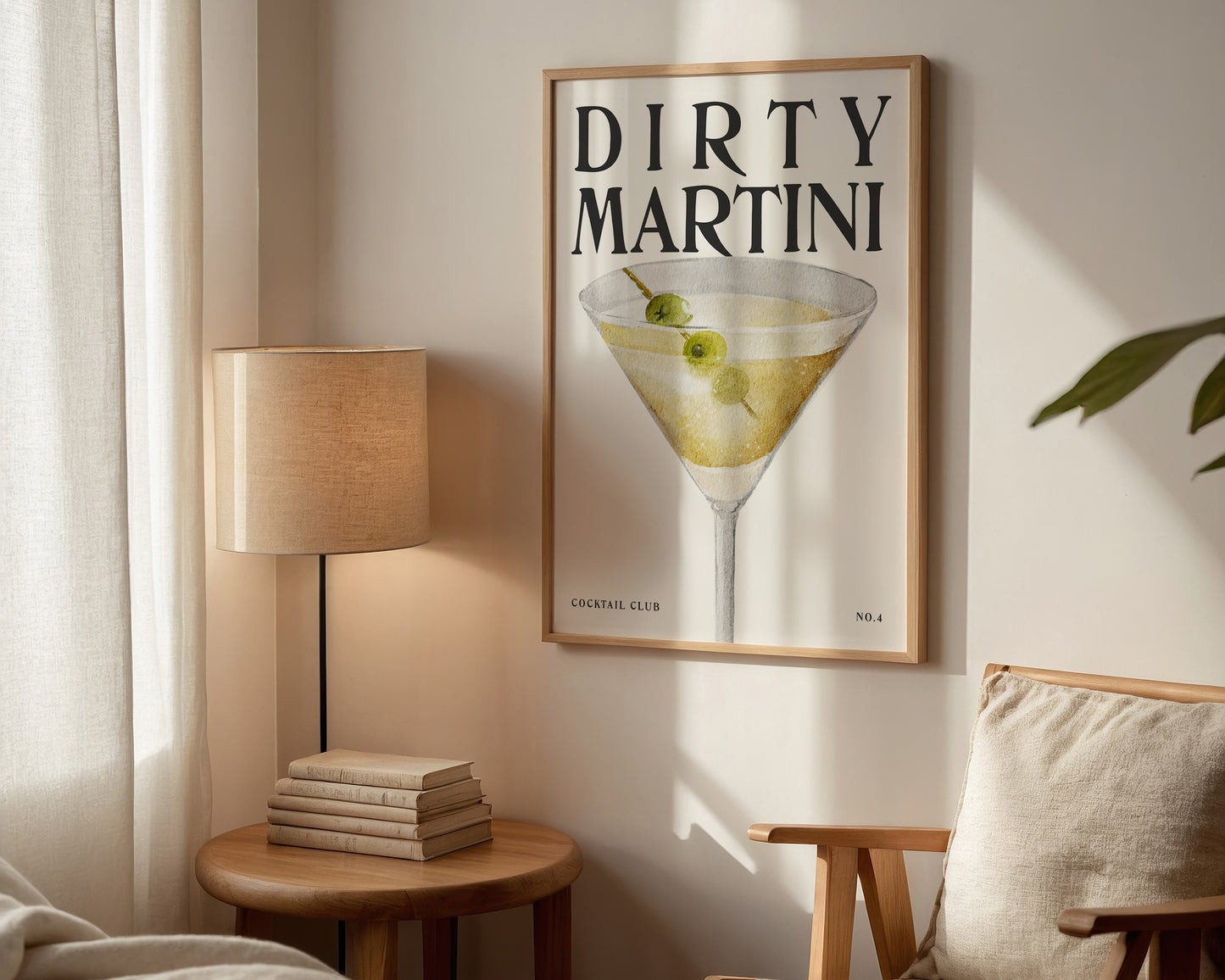 Dirty Martini Cocktail Print
