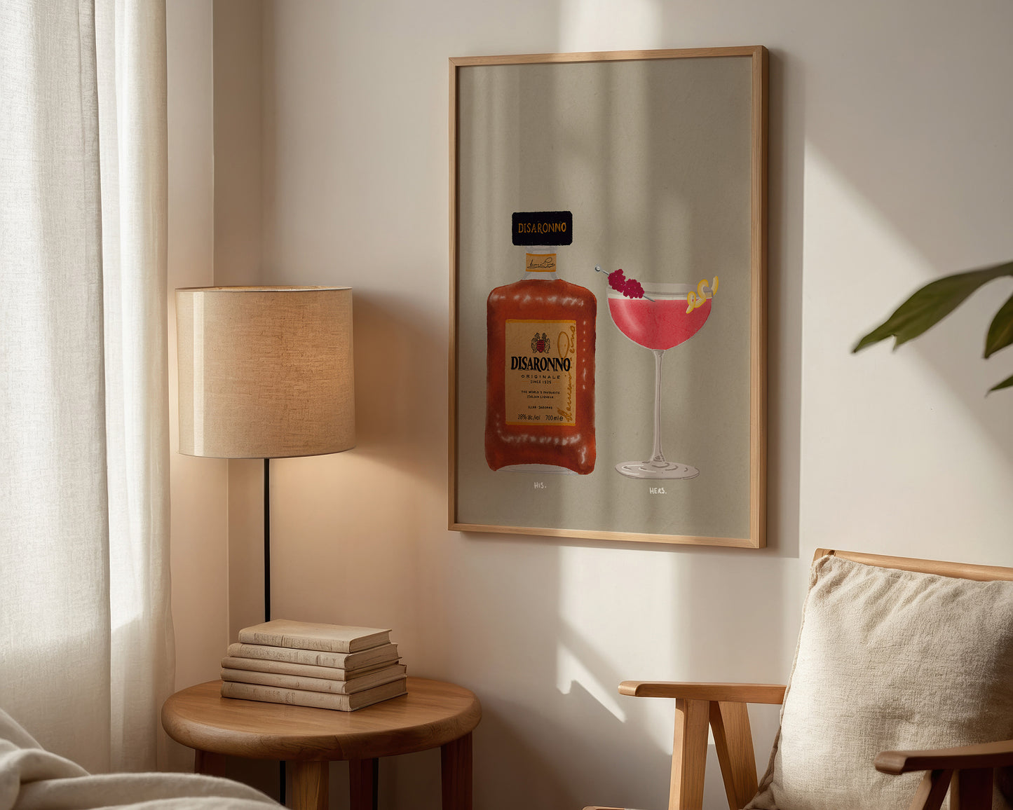 Disaronno & French Martini Print