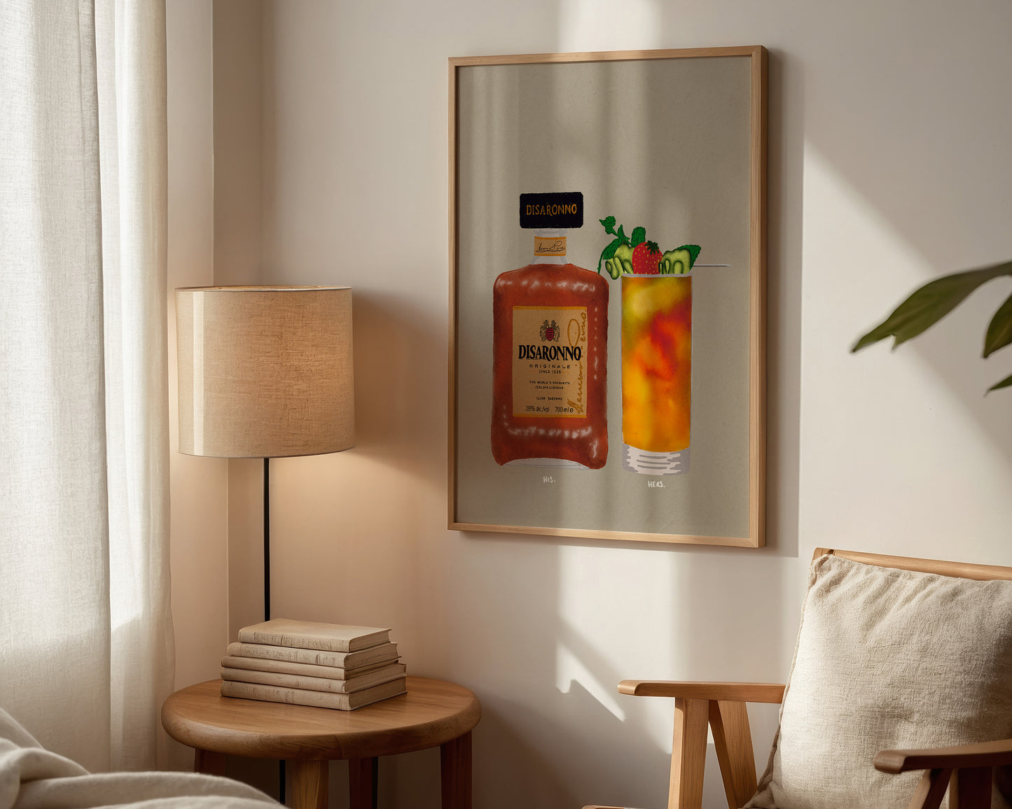 Disaronno & Pimms Print