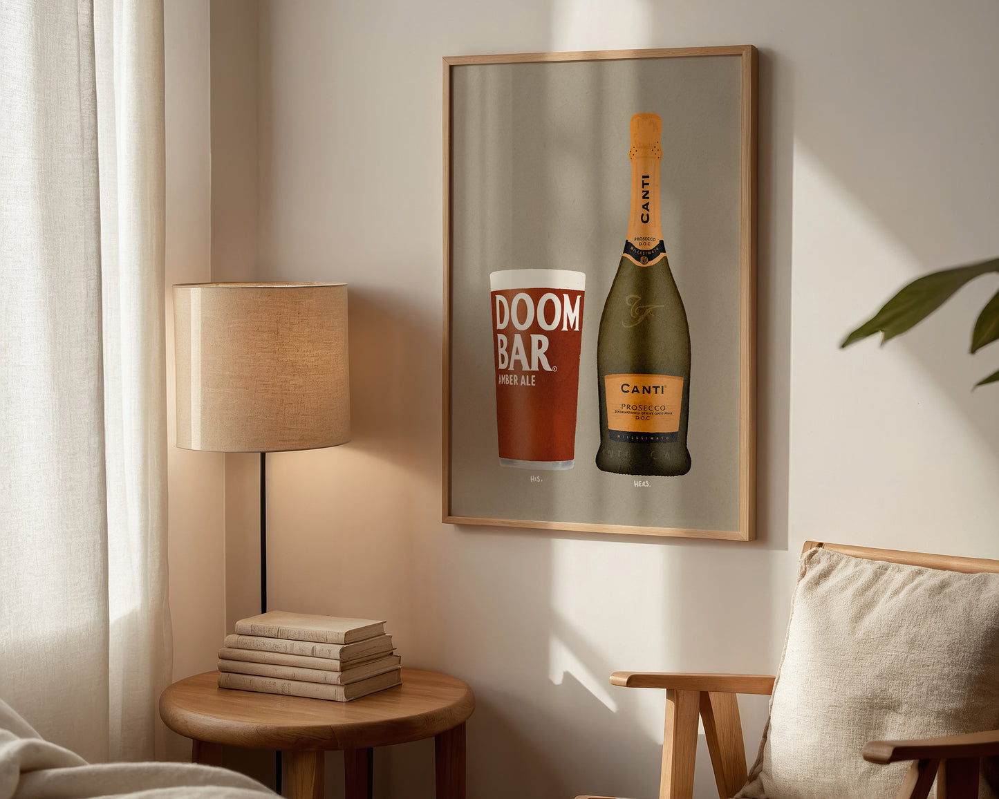 Doom Bar & Canti Prosecco Print