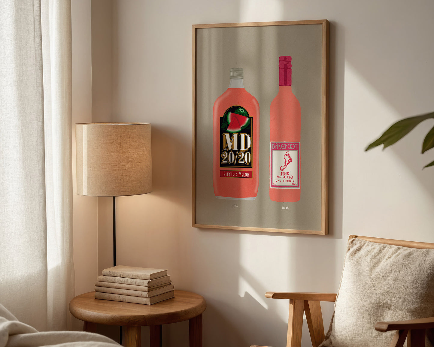 Electric Melon MD & Pink Moscato Print