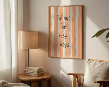Falling For Cosy Days Print