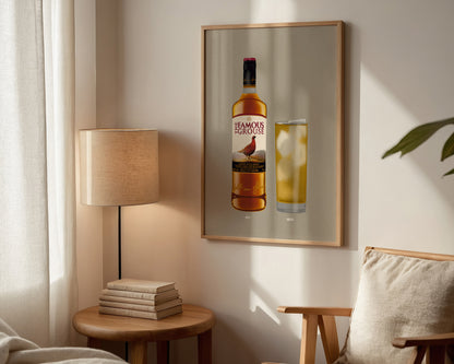 Famous Grouse & Vodka Redbull Print