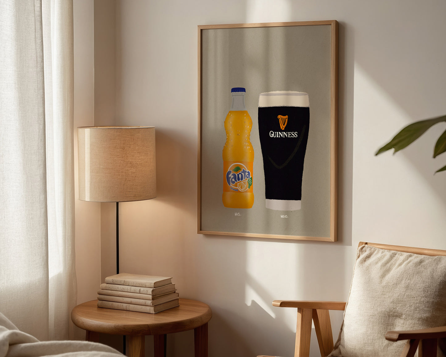 Fanta Orange & Guinness Print