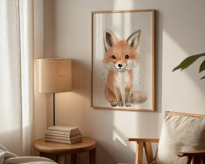 Baby Fox Print