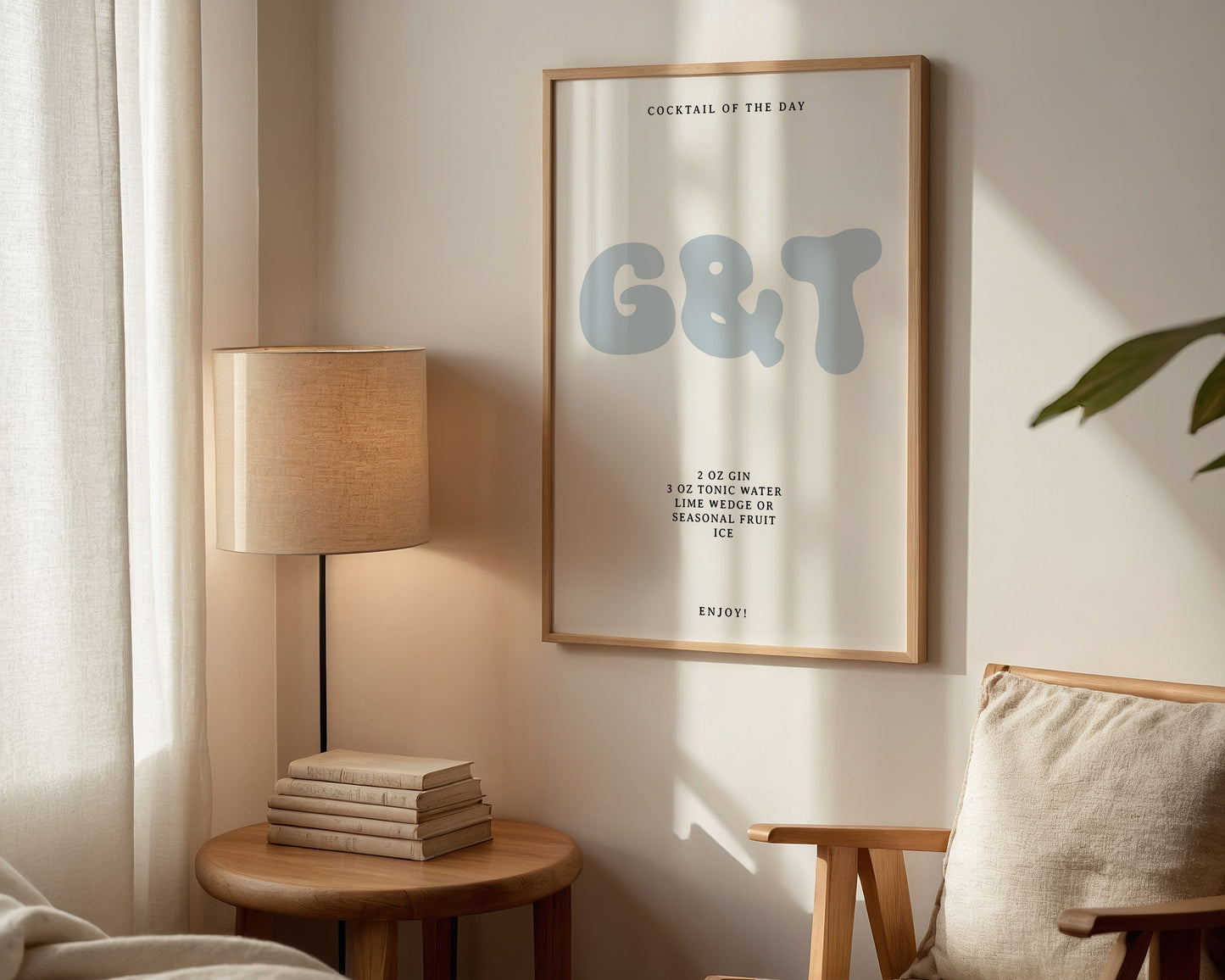 Gin & Tonic Recipe Print