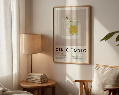 Gin & Tonic Print
