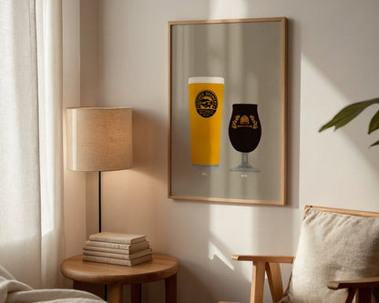 Gower Ale & Vault City Print
