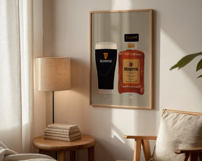 Guinness & Disaronno Print