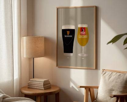 Guinness & Madri Print
