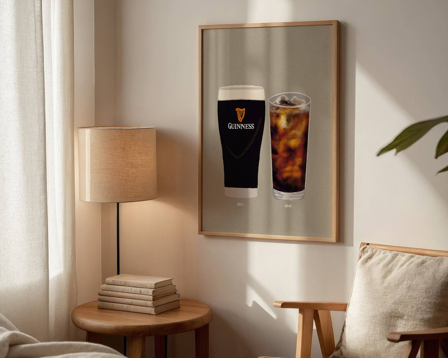 Guinness & Rum Coke Print