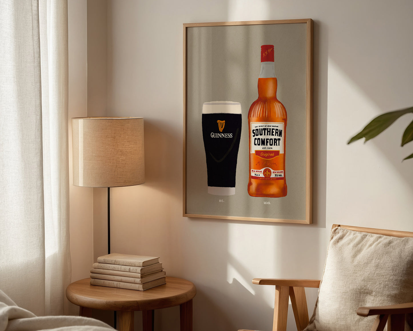 Guinness & Southern Comfort Print