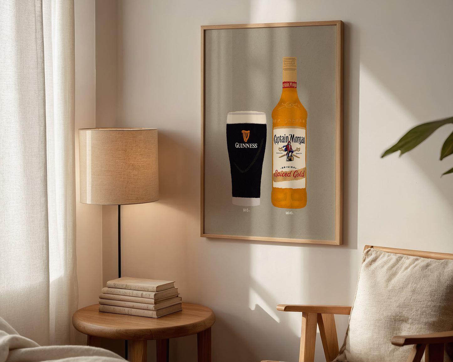 Guinness & Spiced Rum Print