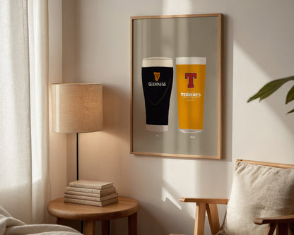 Guinness & Tennent's Print
