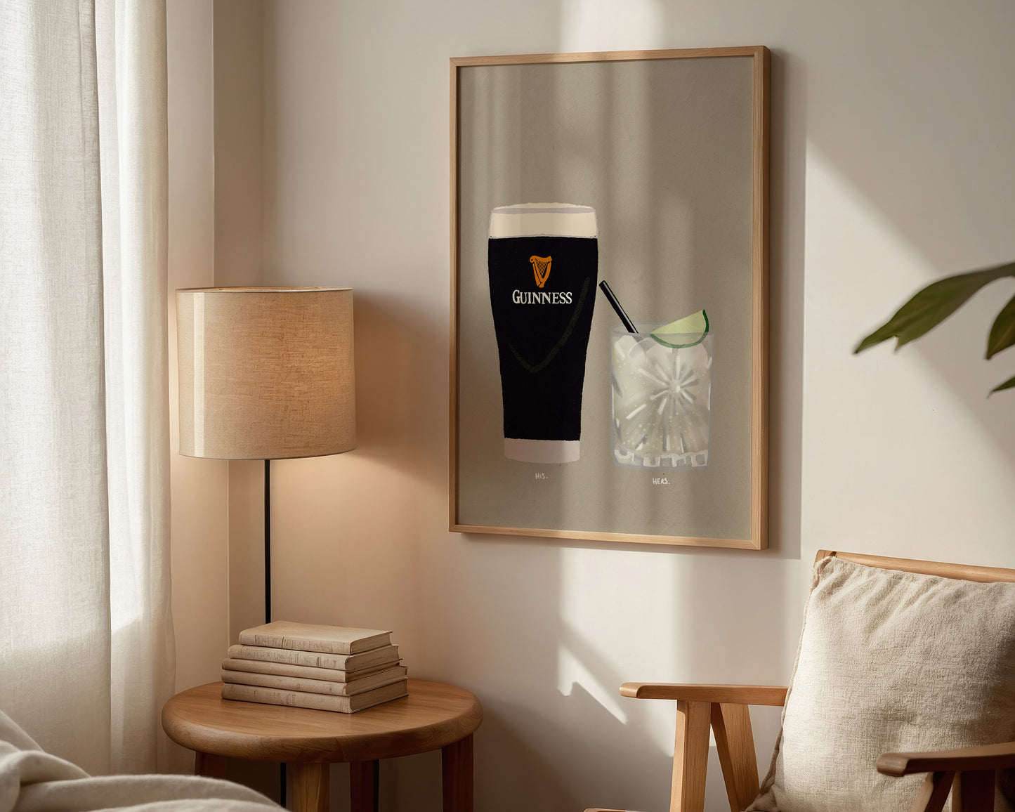 Guinness & Tequila Lime Soda Print