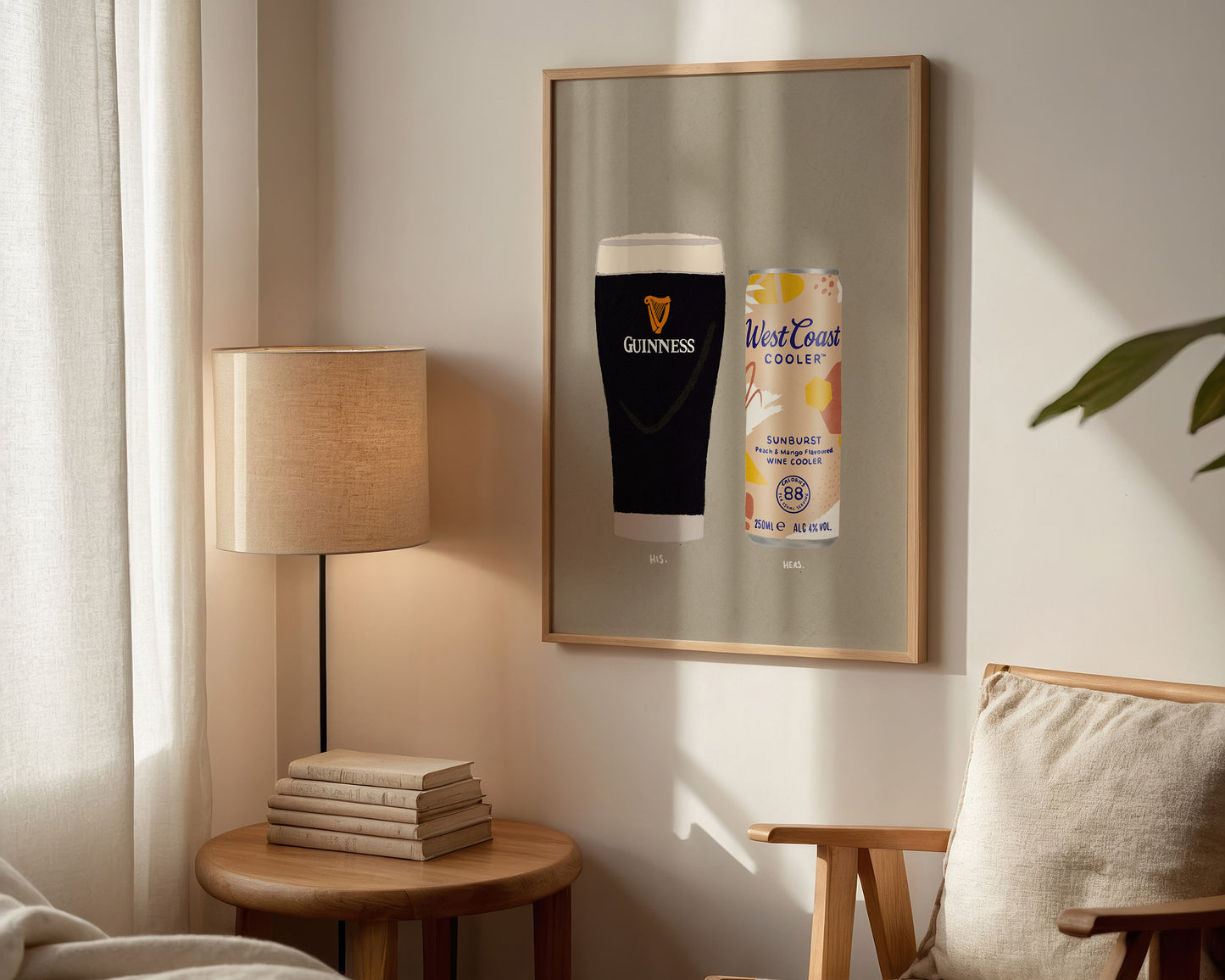 Guinness & West Coast Cooler Print