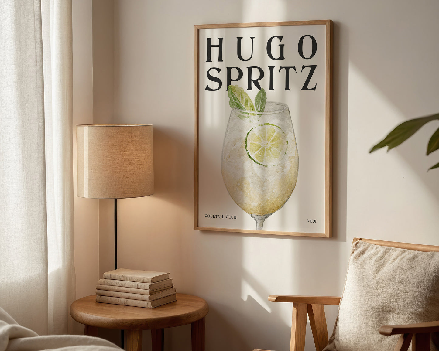 Hugo Spritz Cocktail Print