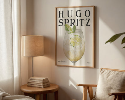 Hugo Spritz Cocktail Print