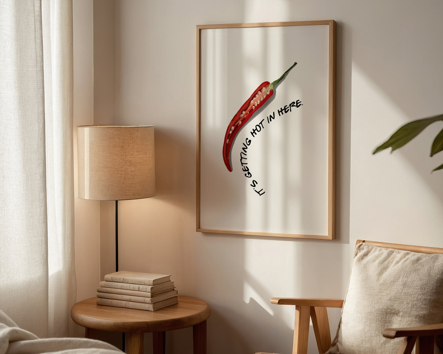 Hot In Here Chilli Print