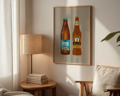 Kona Big Wave & Henry Westons Print