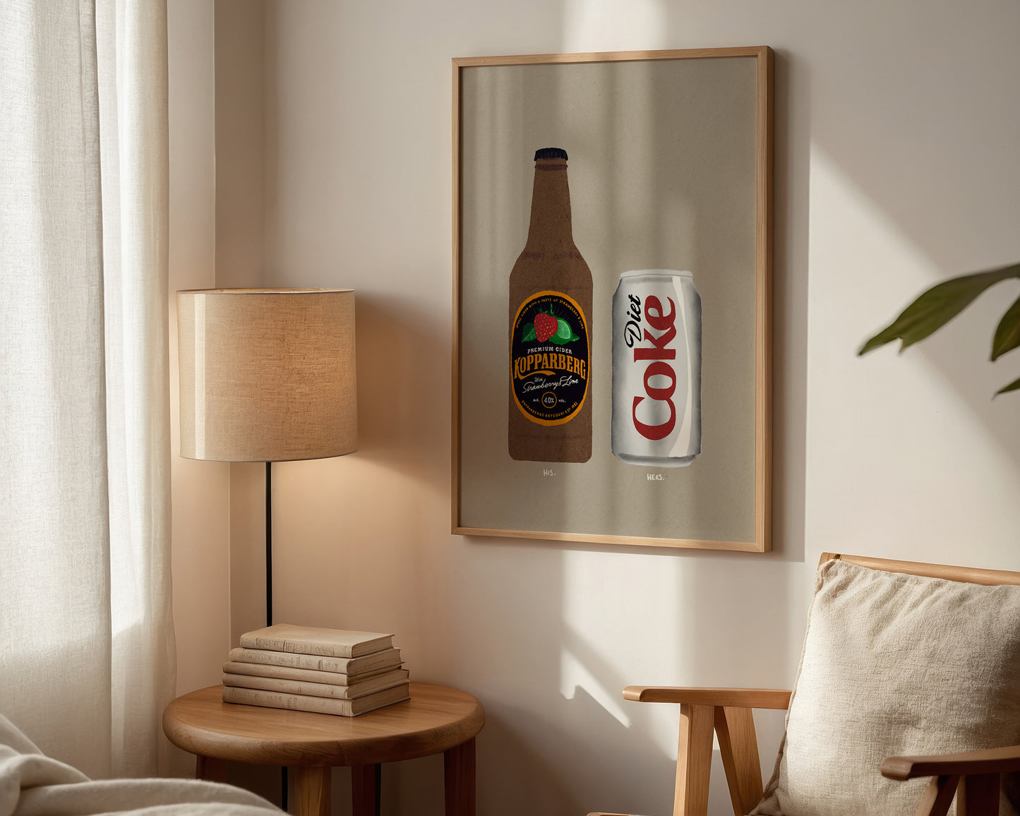Strawberry Lime Kopparberg & Diet Coke Print