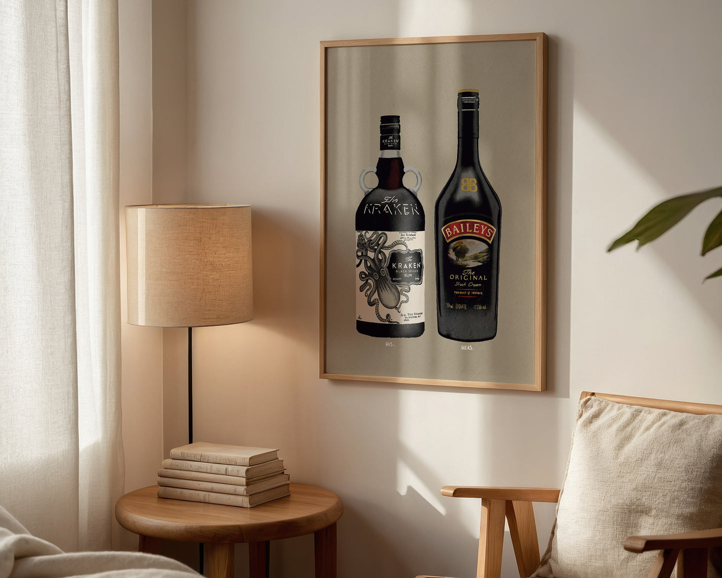 Kraken & Baileys Print